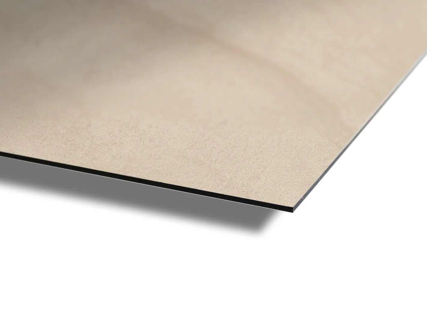 Duschrückwand - 3mm Aluverbund Burgund Beige 1250 x 2550mm