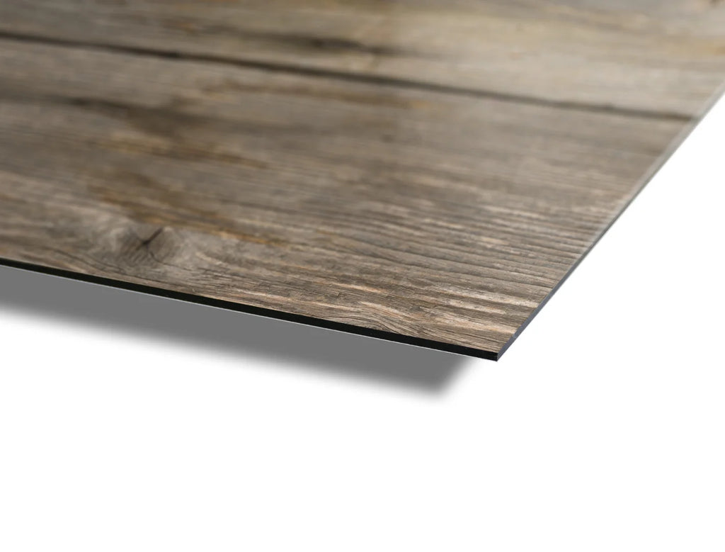 Duschrückwand - 3mm Aluverbund Holz Wallis 1250 x 2550mm
