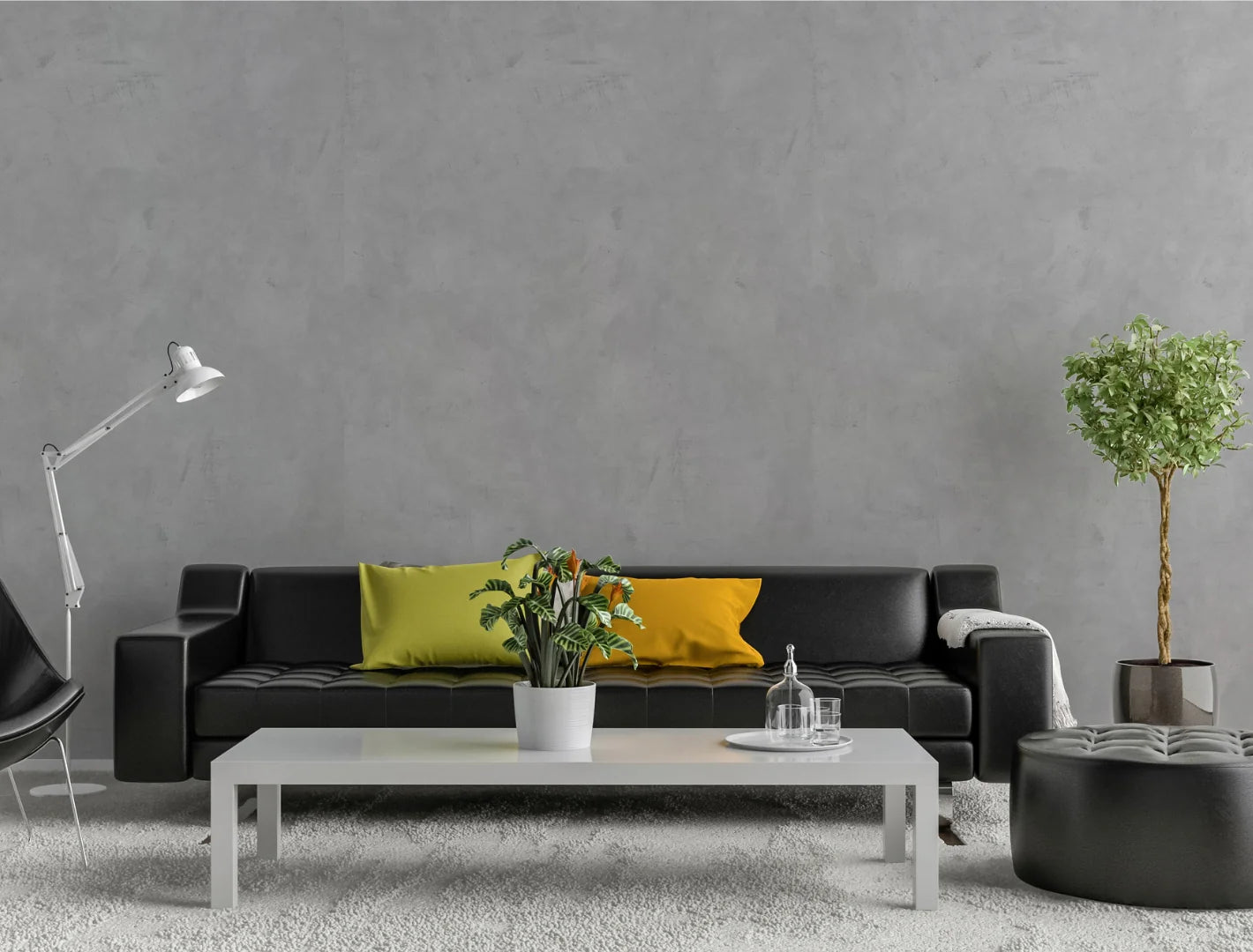 Duschrückwand - 3mm Aluverbund Beton Metallic 1250 x 2550mm